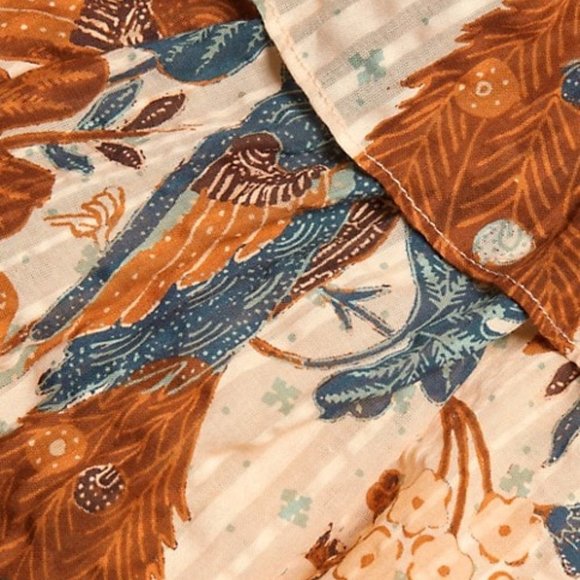 Ulla Johnson Marni Mini Dress Vintage Floral Ruffle Skirt in Egret Size 8 (M) - Picture 6 of 7